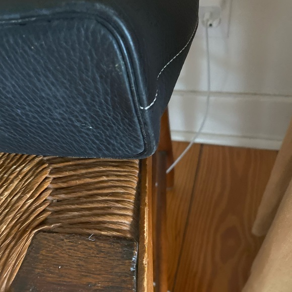 Authentic vintage BURBERRY tote black leather - Picture 8 of 16